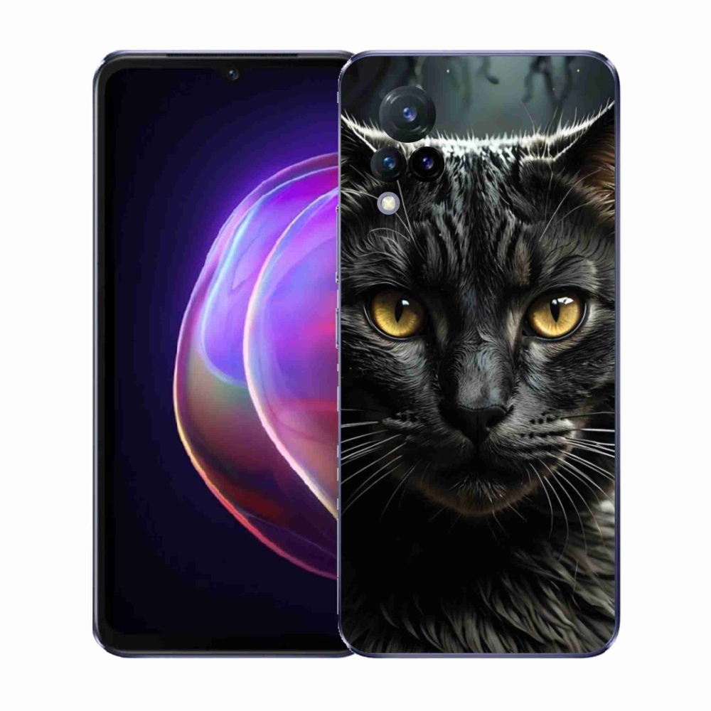 Gél borító mmCase a Vivo V21 4G/5G - macskaszem 3