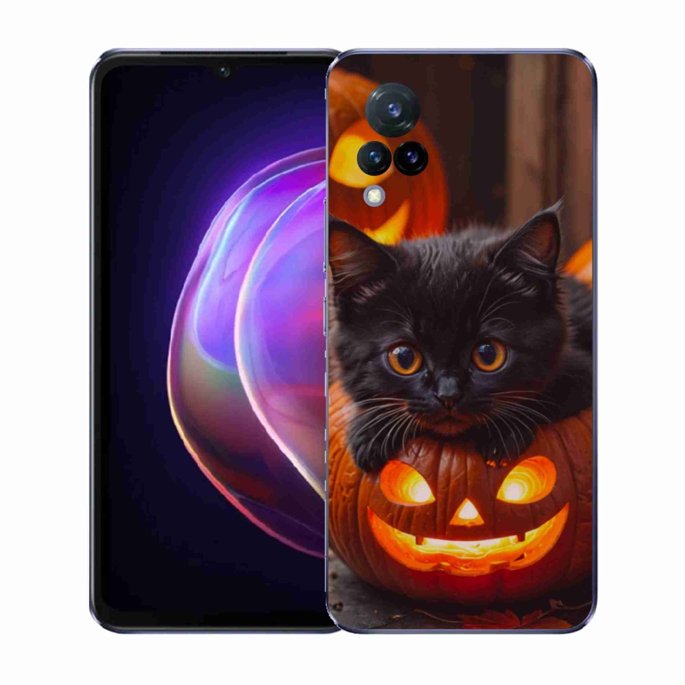 Gél borítás mmCase a Vivo V21 4G/5G készülékhez - cica és tök