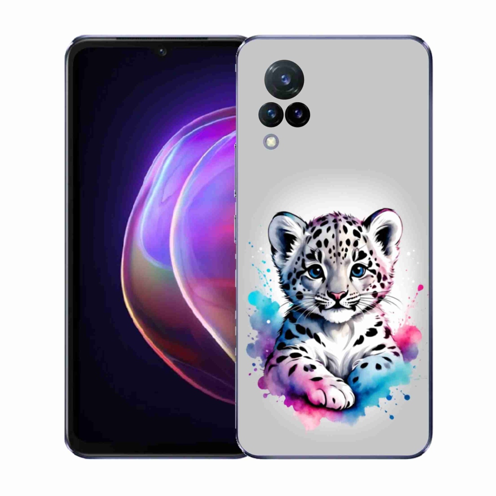 Gél borítás mmCase a Vivo V21 4G/5G készülékhez - leopárd kölyök