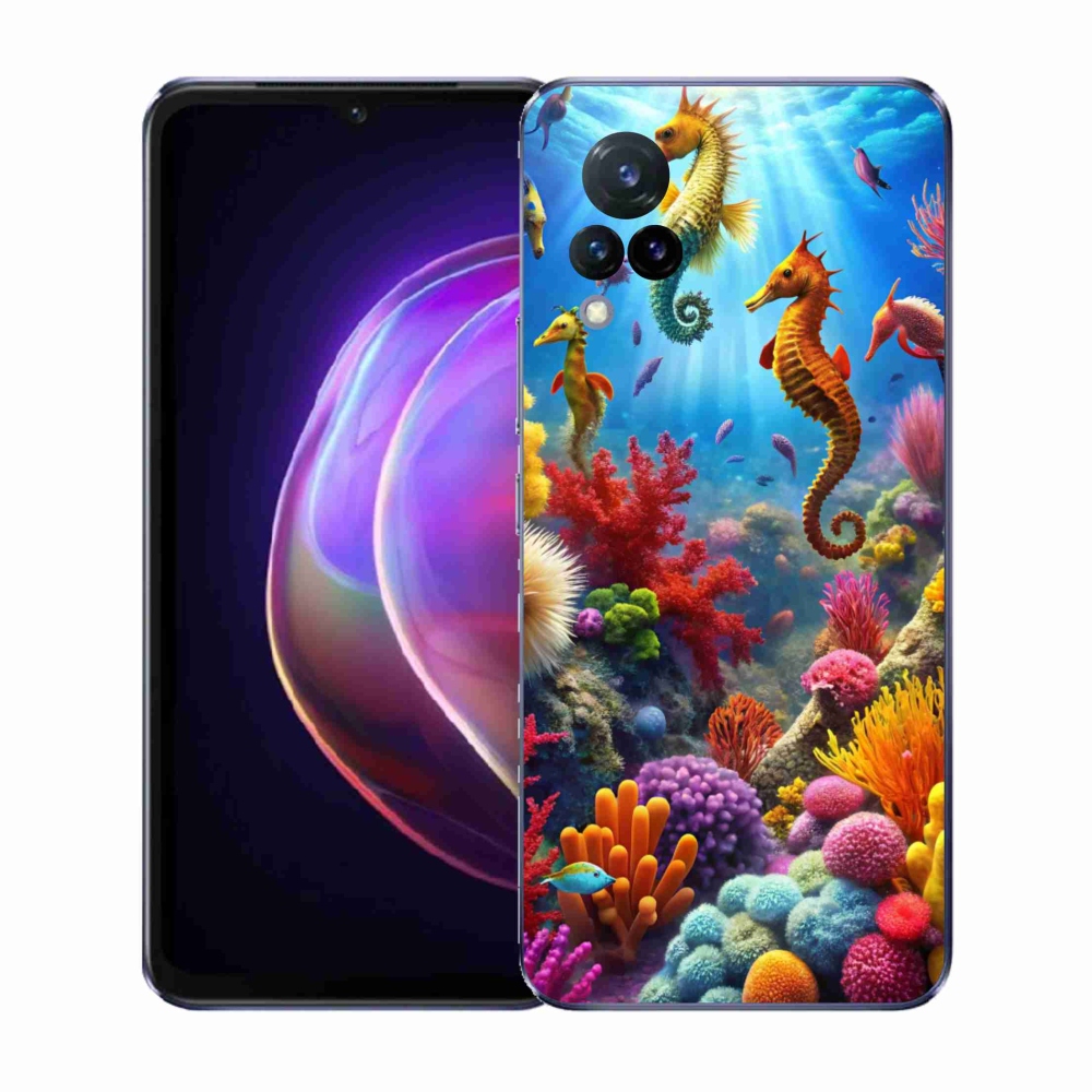 Gél borítás mmCase a Vivo V21 4G/5G készülékhez - Sea World 3