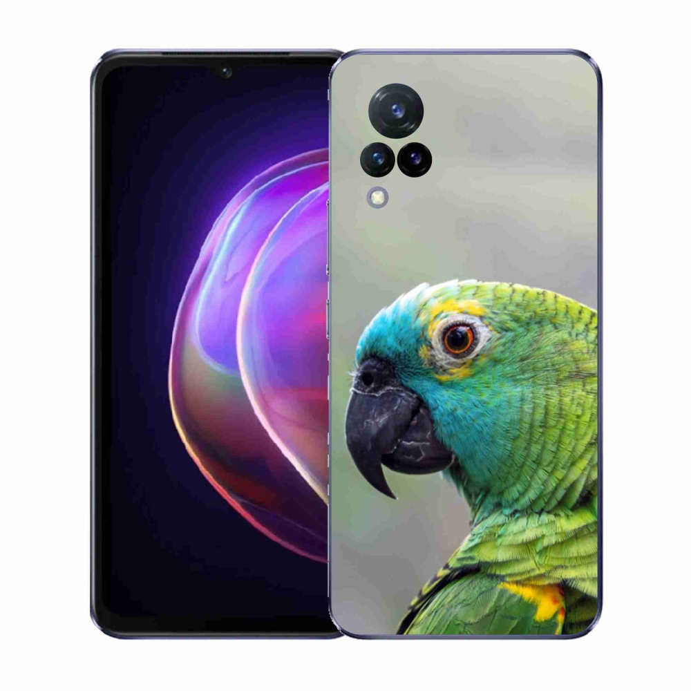 Gél borítás mmCase a Vivo V21 4G/5G készülékhez - papagáj amazon