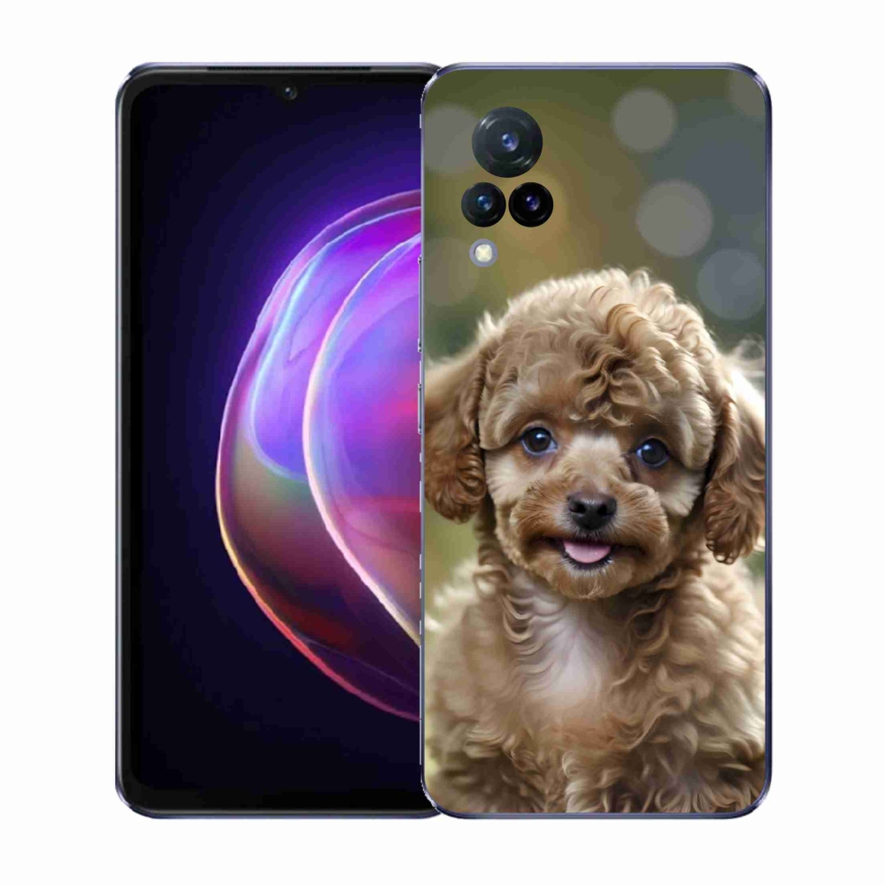 Gél borító mmCase a Vivo V21 4G/5G készülékhez - aranyos uszkár