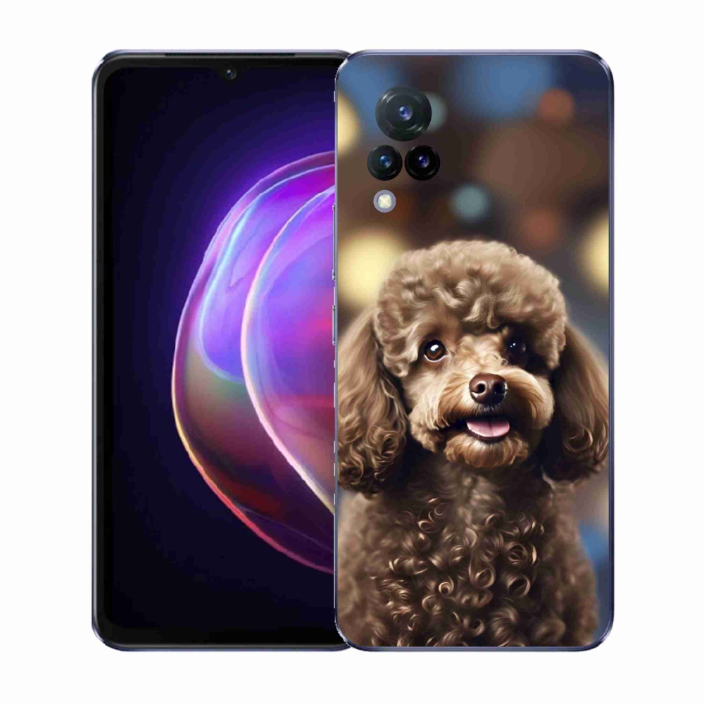 Gél borító mmCase a Vivo V21 4G/5G készülékhez - aranyos uszkár