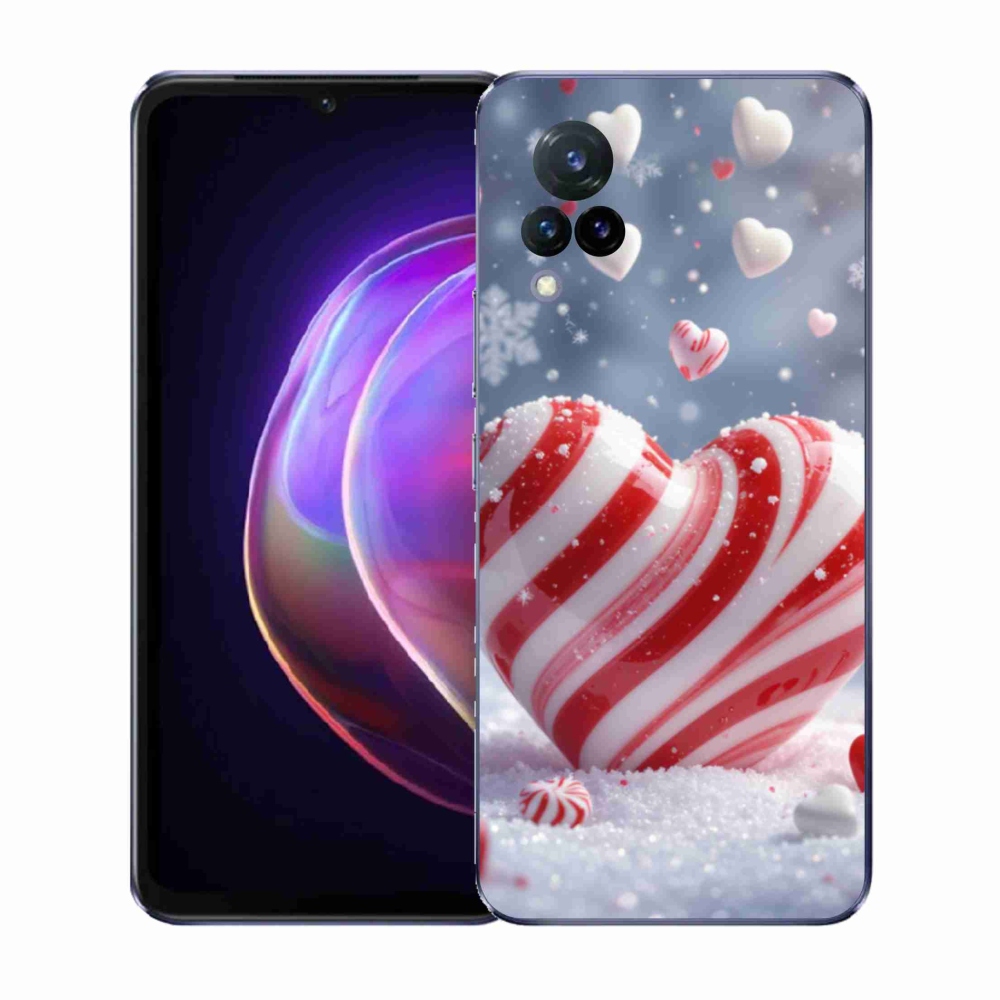 Gél borító mmCase a Vivo V21 4G/5G készülékhez - édes szív