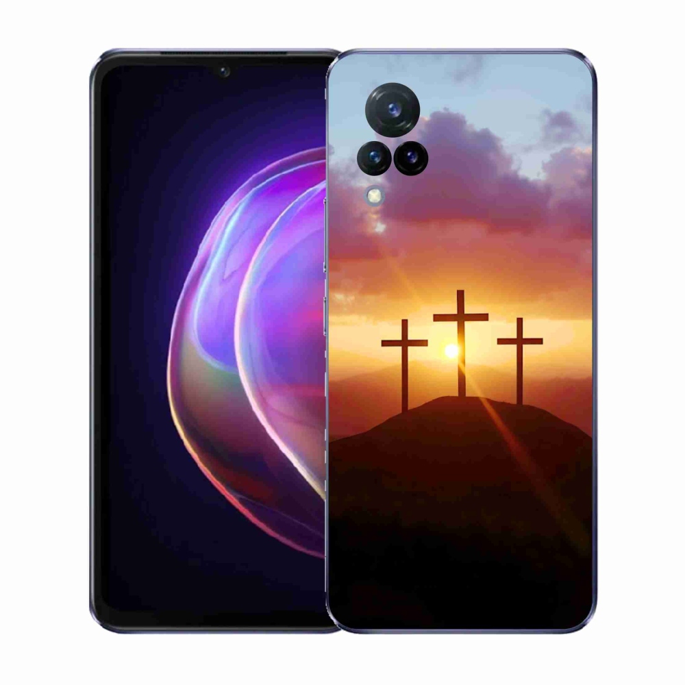 Gél borító mmCase a Vivo V21 4G/5G készülékhez - három kereszt