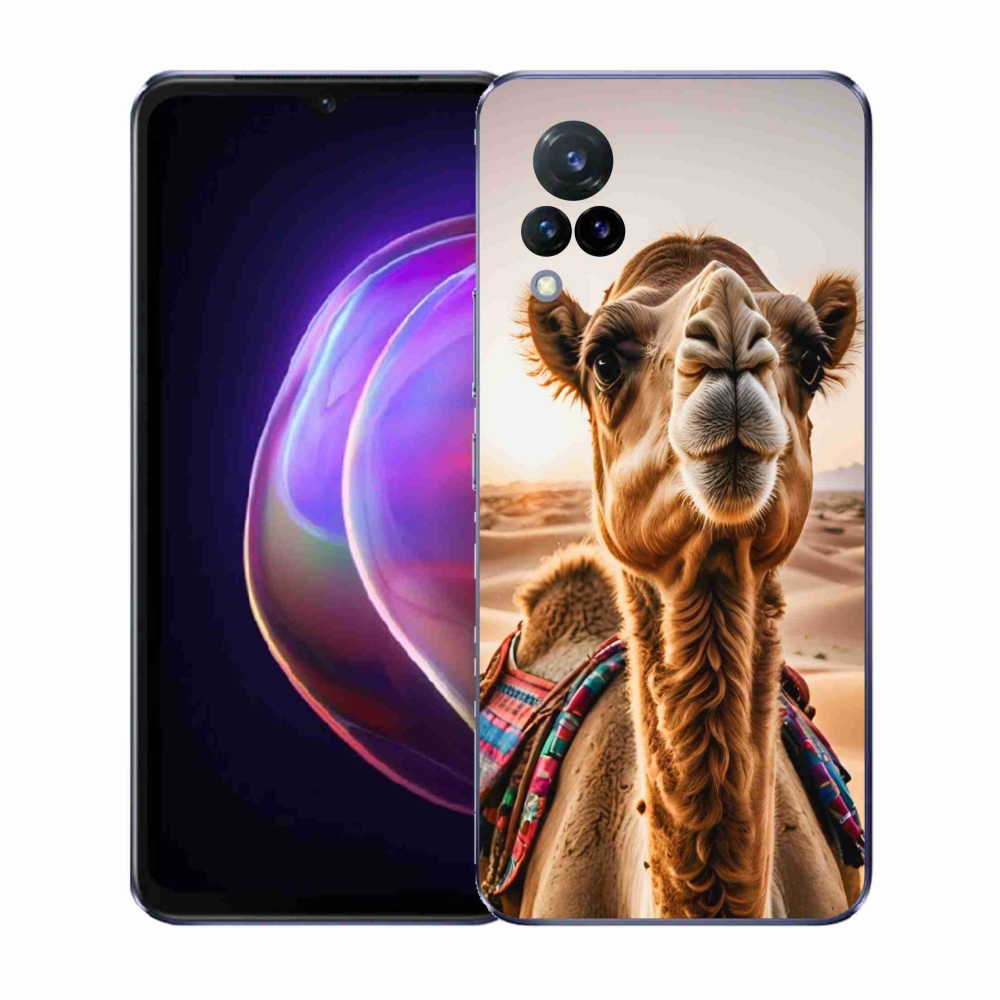 Gél borítás mmCase a Vivo V21 4G/5G készülékhez - teve színű