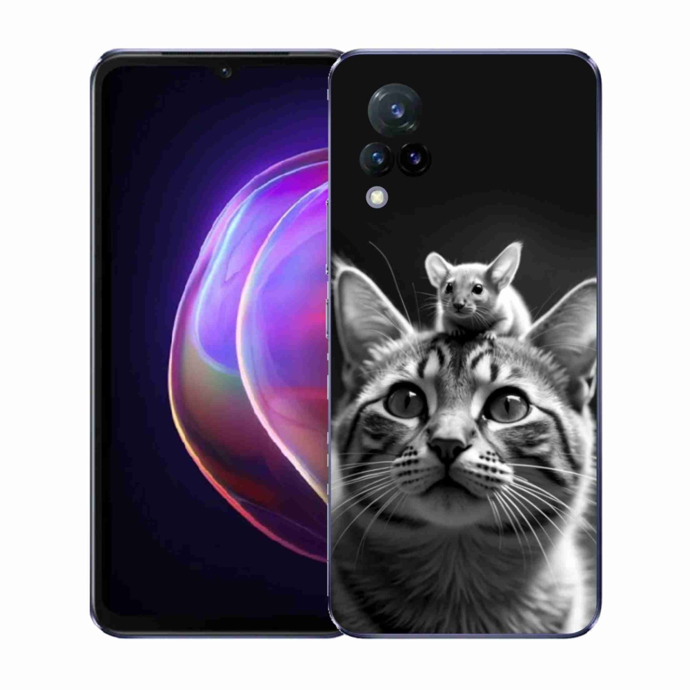 Gél borító mmCase a Vivo V21 4G/5G - állatbarátok 2