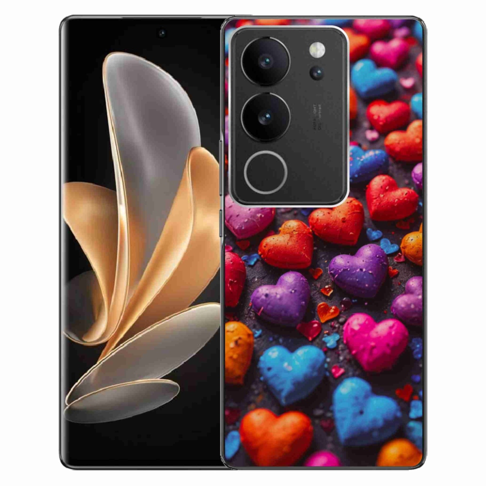 mmCase géltok a Vivo V29 5G-hez – színes szívek