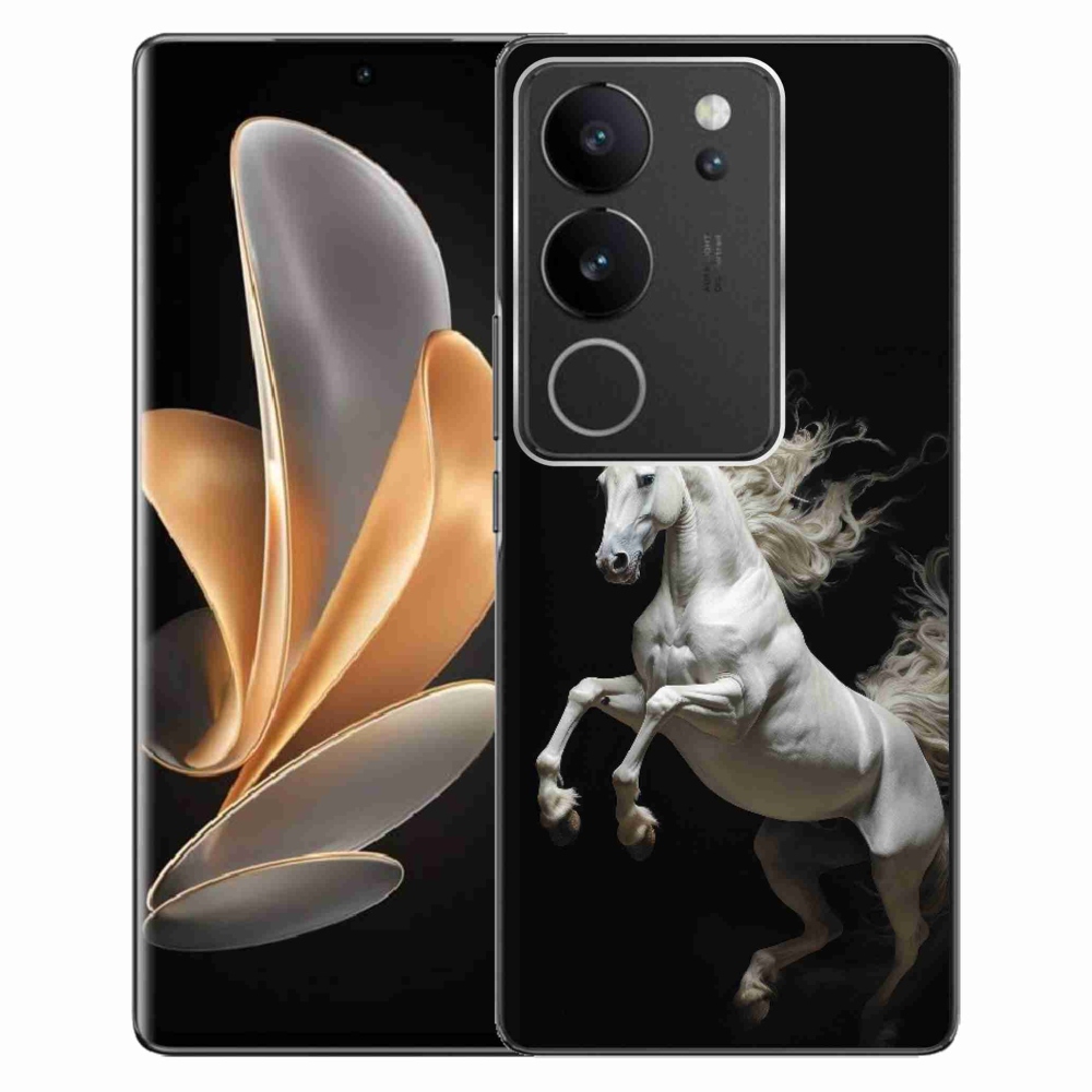 mmCase gélhuzat a Vivo V29 5G-hez – fehér ló 4