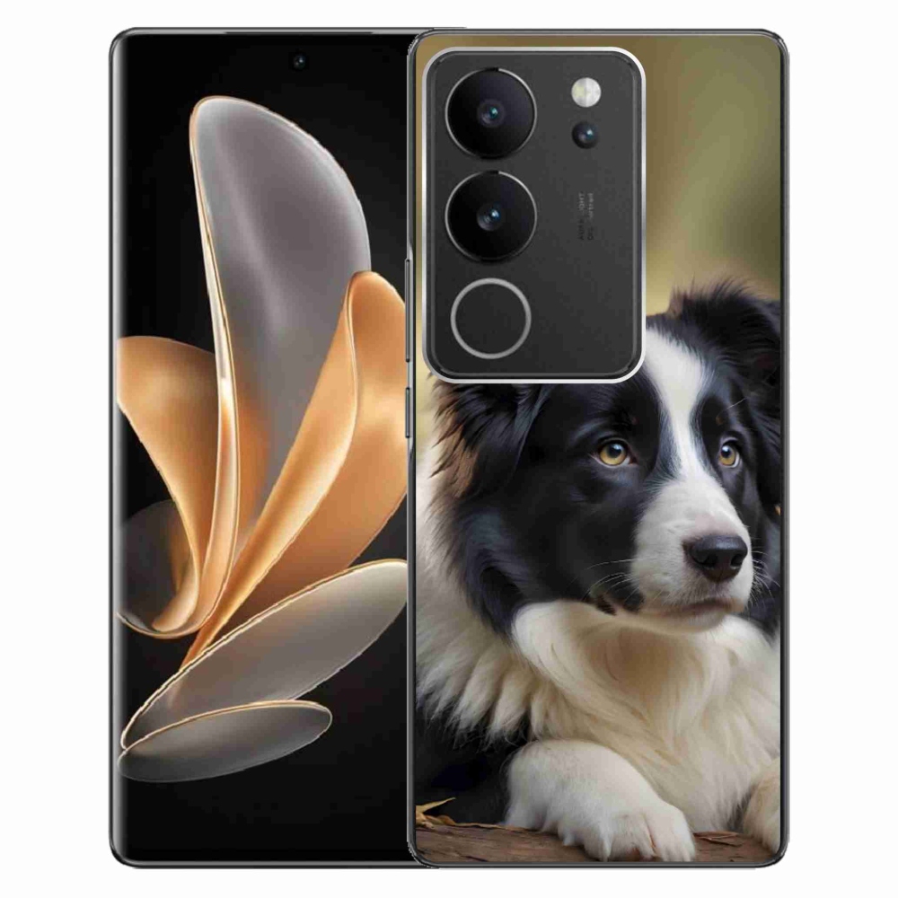 mmCase gél tok a Vivo V29 5G-hez – border collie 2