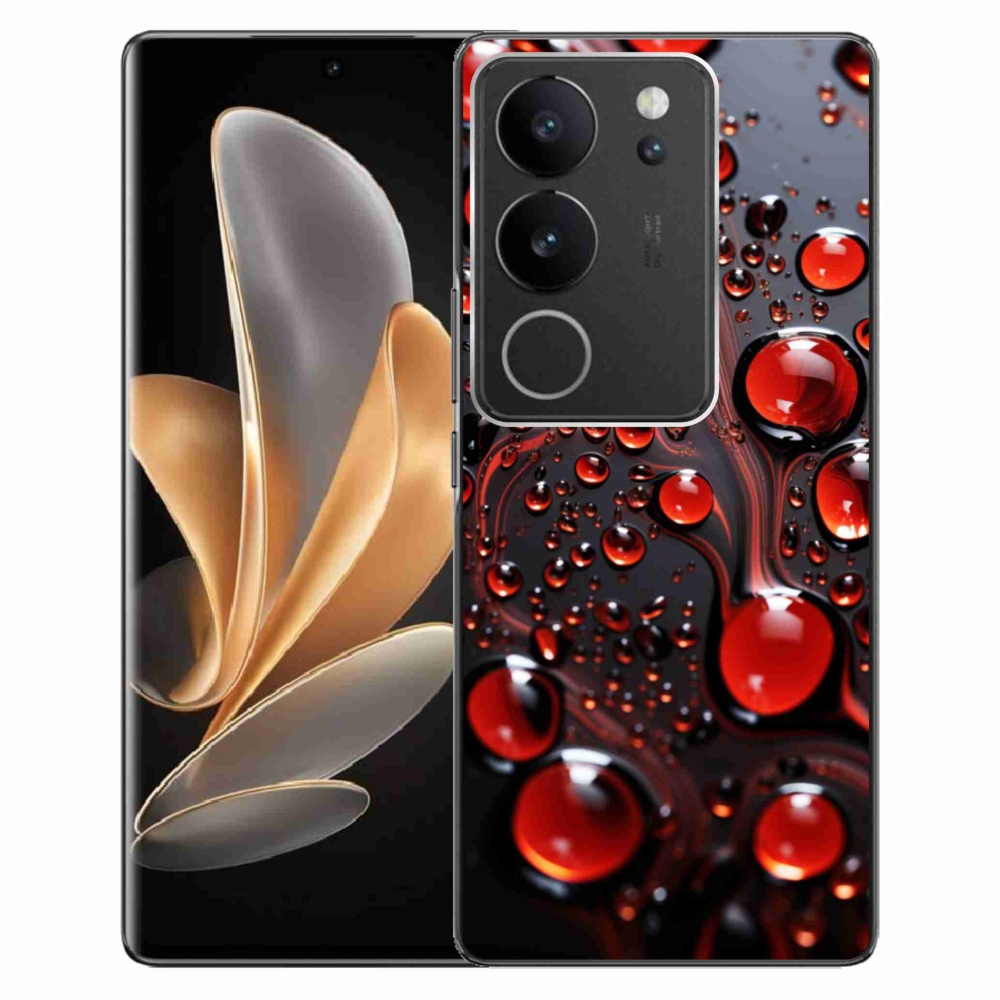 mmCase géltok a Vivo V29 5G-hez – piros cseppek 2