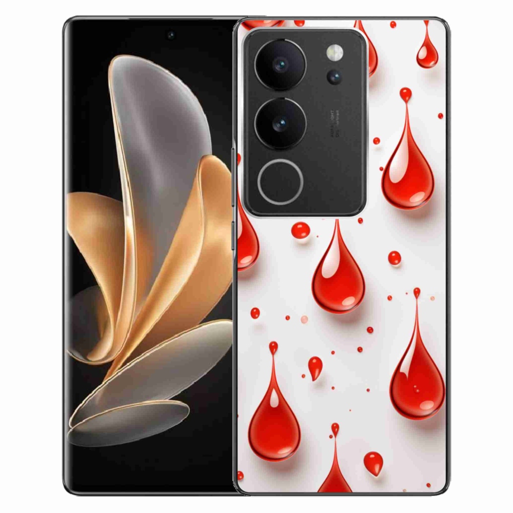 mmCase géltok a Vivo V29 5G-hez – piros cseppek