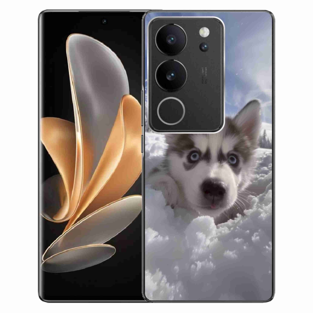 mmCase géltok a Vivo V29 5G-hez – husky a hóban