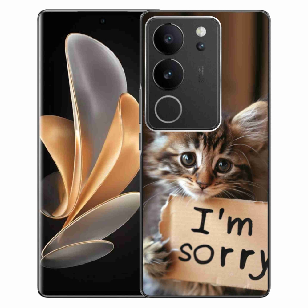 mmCase géltok a Vivo V29 5G-hez – macskás mintás