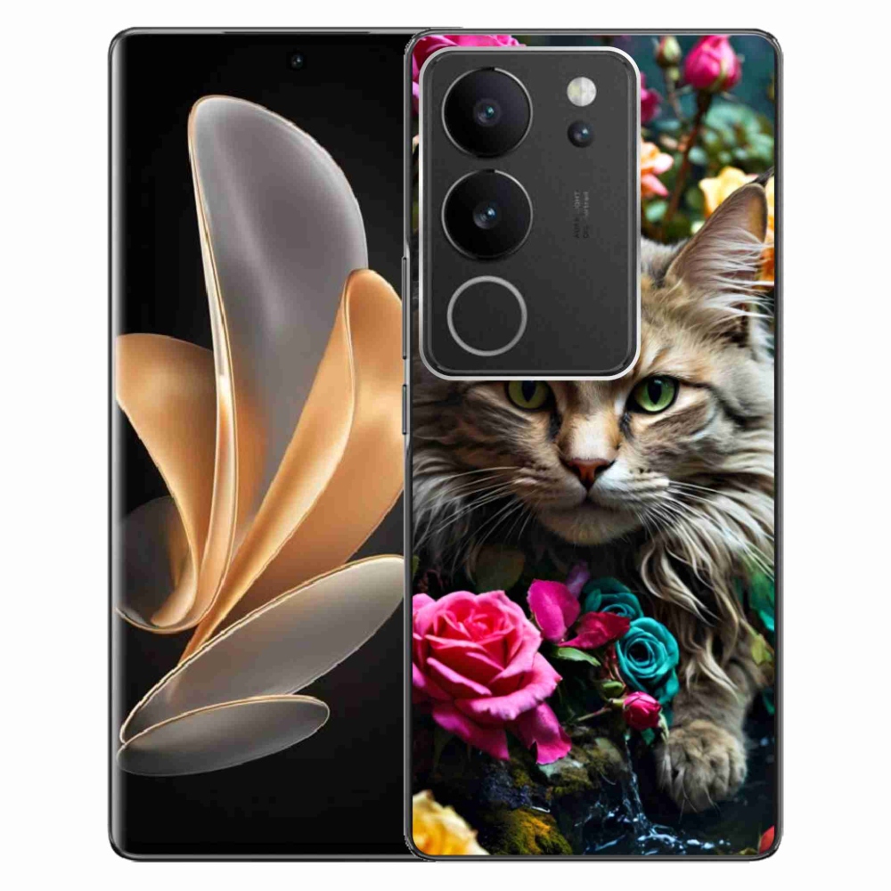 mmCase géltok a Vivo V29 5G-hez – macskás mintázat 2