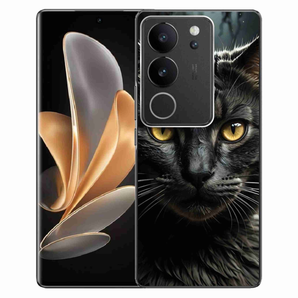 mmCase géltok a Vivo V29 5G-hez – macskás mintázat 3