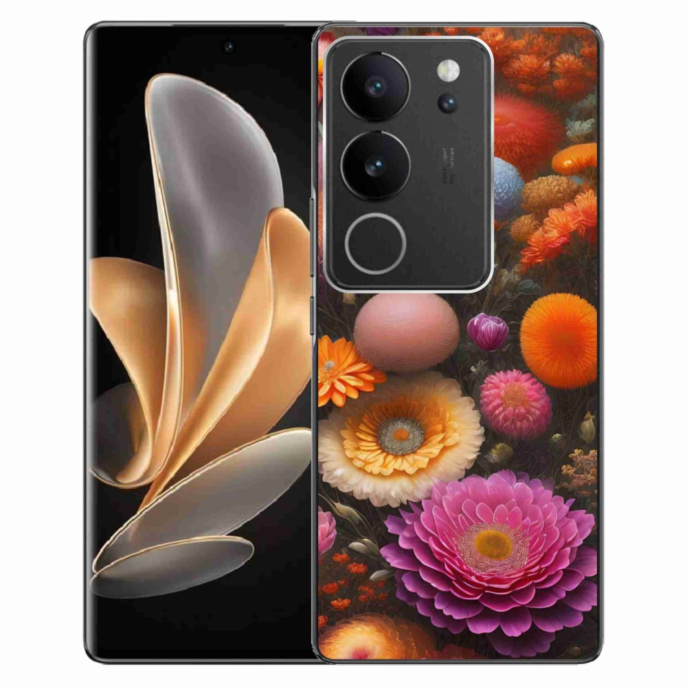 mmCase géltok a Vivo V29 5G-hez – virágkompozíció