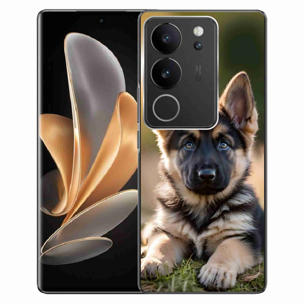 mmCase géltok a Vivo V29 5G-hez – német juhászkutya a természetben