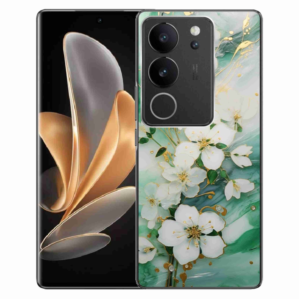 mmCase gél tok a Vivo V29 5G-hez – finom virágok