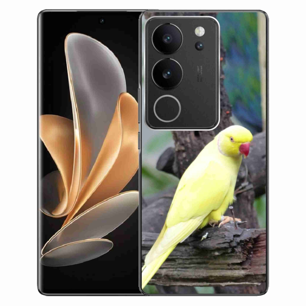 mmCase géltok a Vivo V29 5G-hez – sárga alexandri papagáj