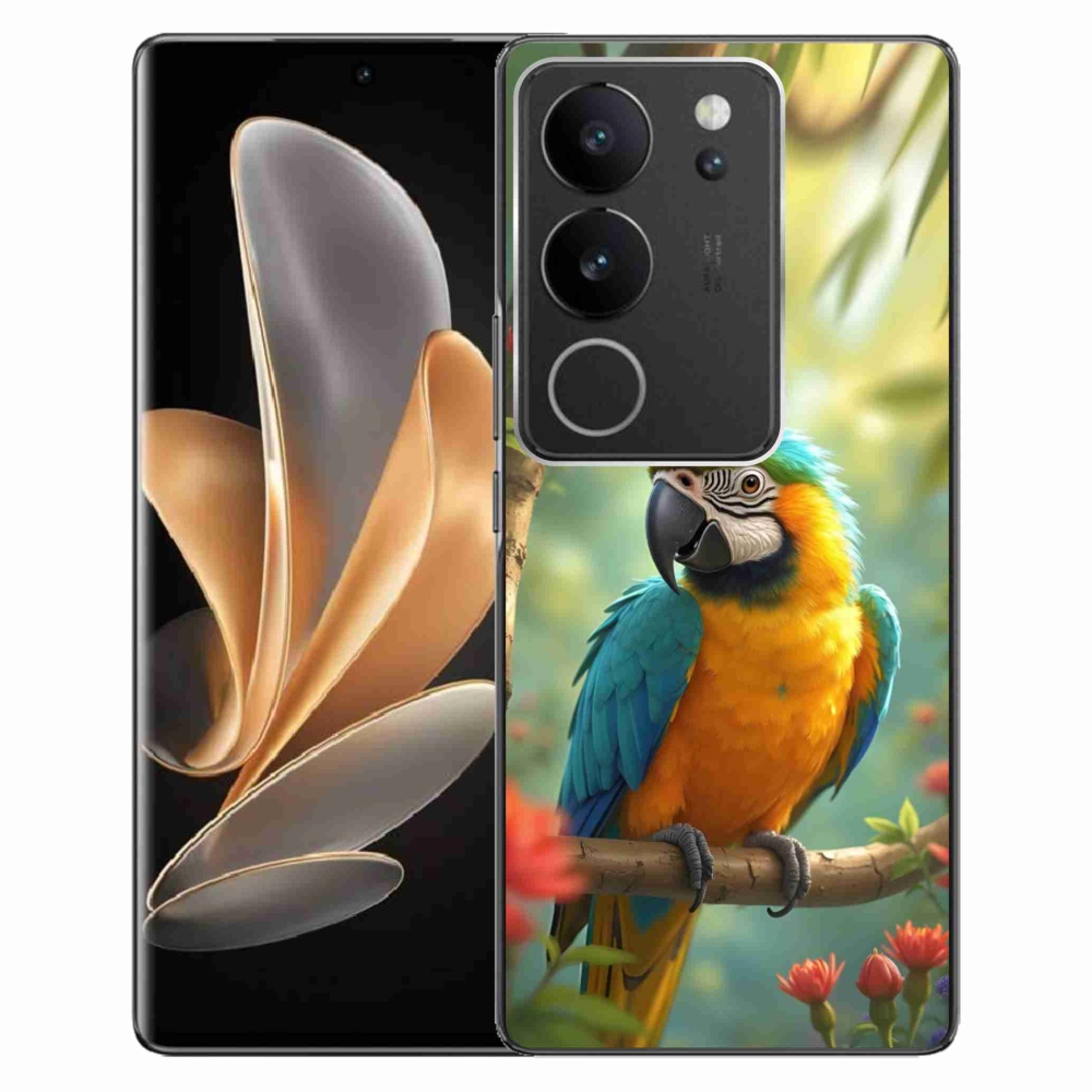 mmCase géltok a Vivo V29 5G-hez – kék-sárga ara papagáj