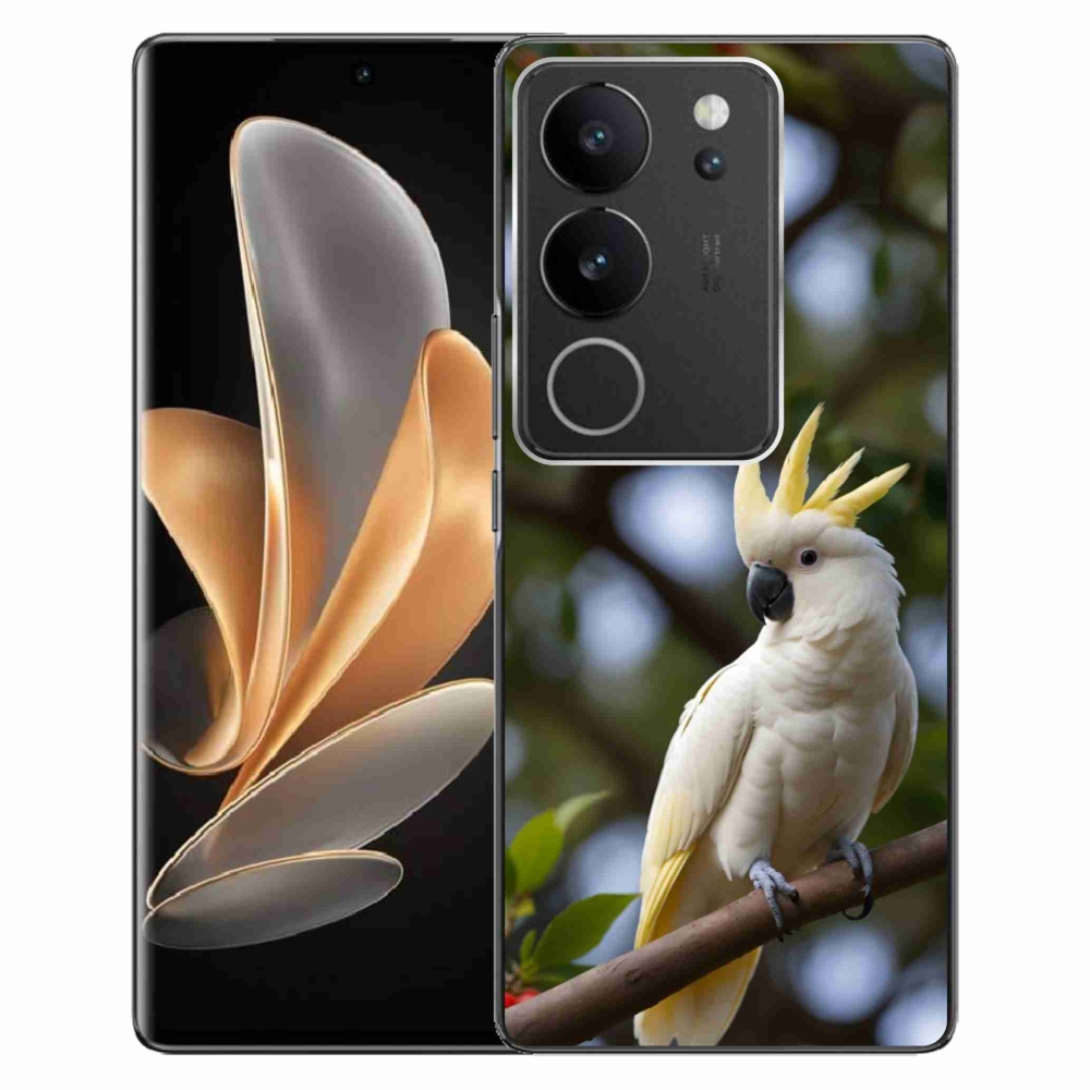 mmCase gélhuzat a Vivo V29 5G-hez – kakadu papagáj 3