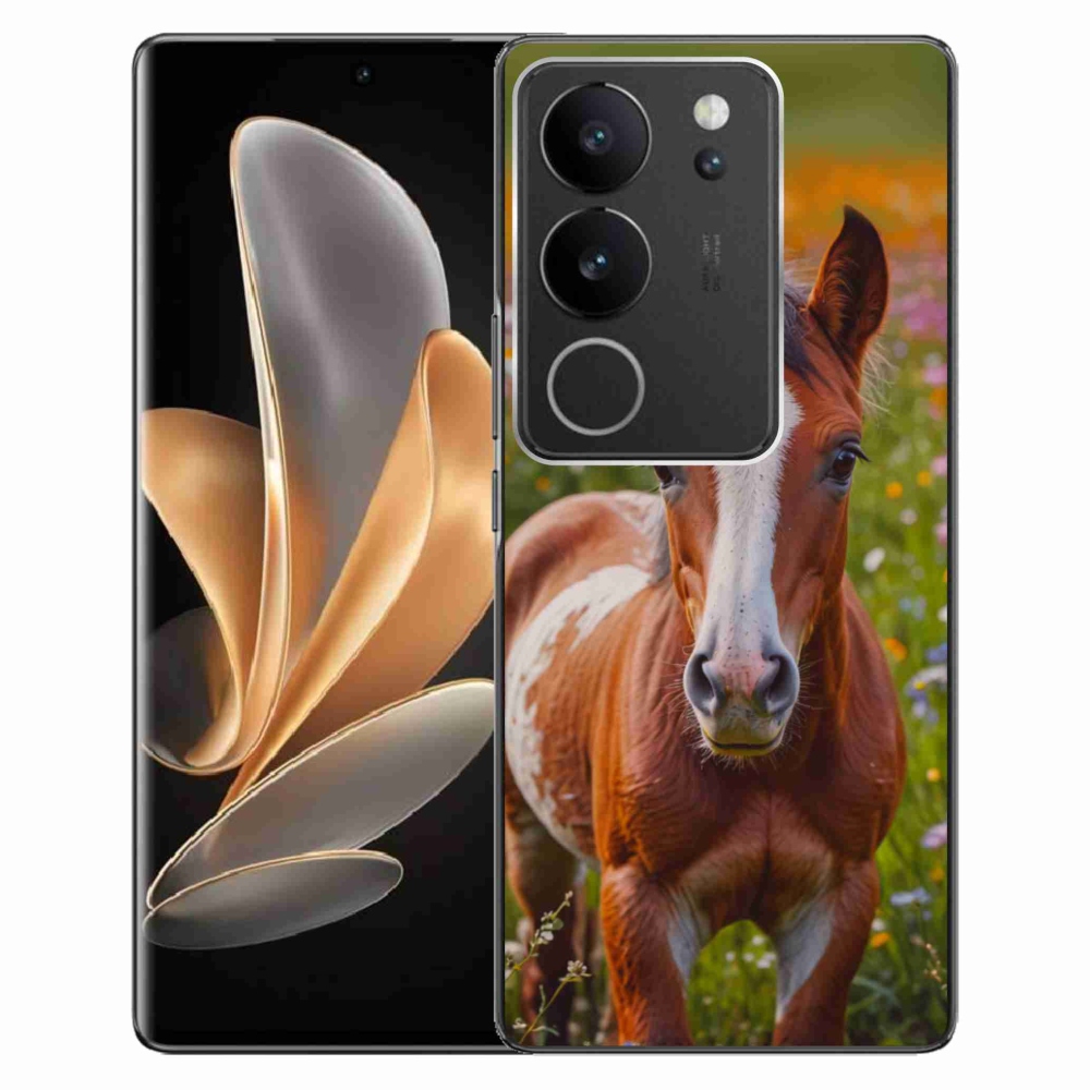 mmCase gél tok a Vivo V29 5G-hez – aranyos csikó