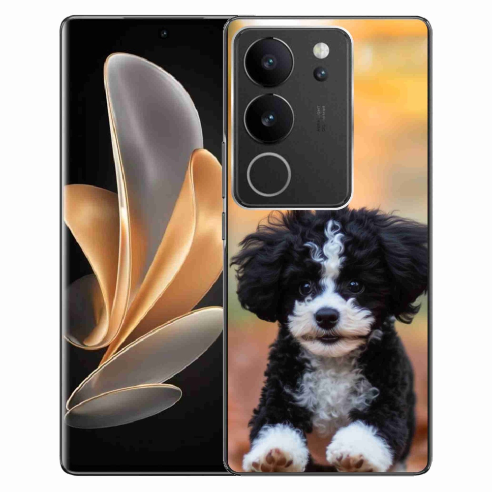 mmCase gél tok a Vivo V29 5G-hez – aranyos kiskutya 2