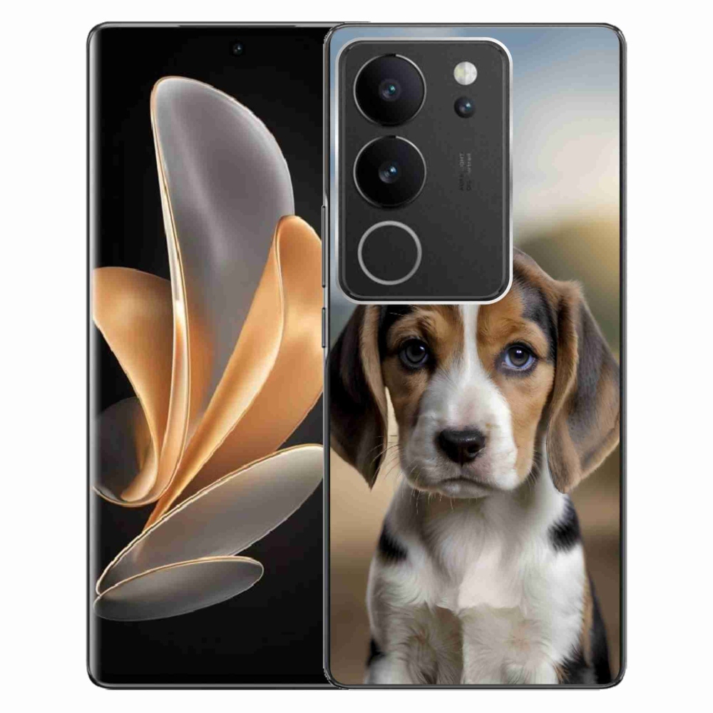 mmCase gél tok a Vivo V29 5G-hez – aranyos beagle