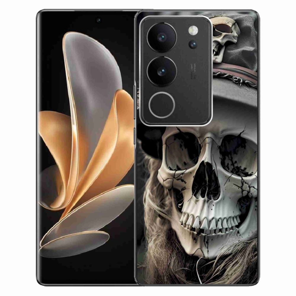 mmCase géltok a Vivo V29 5G-hez – sötét koponya