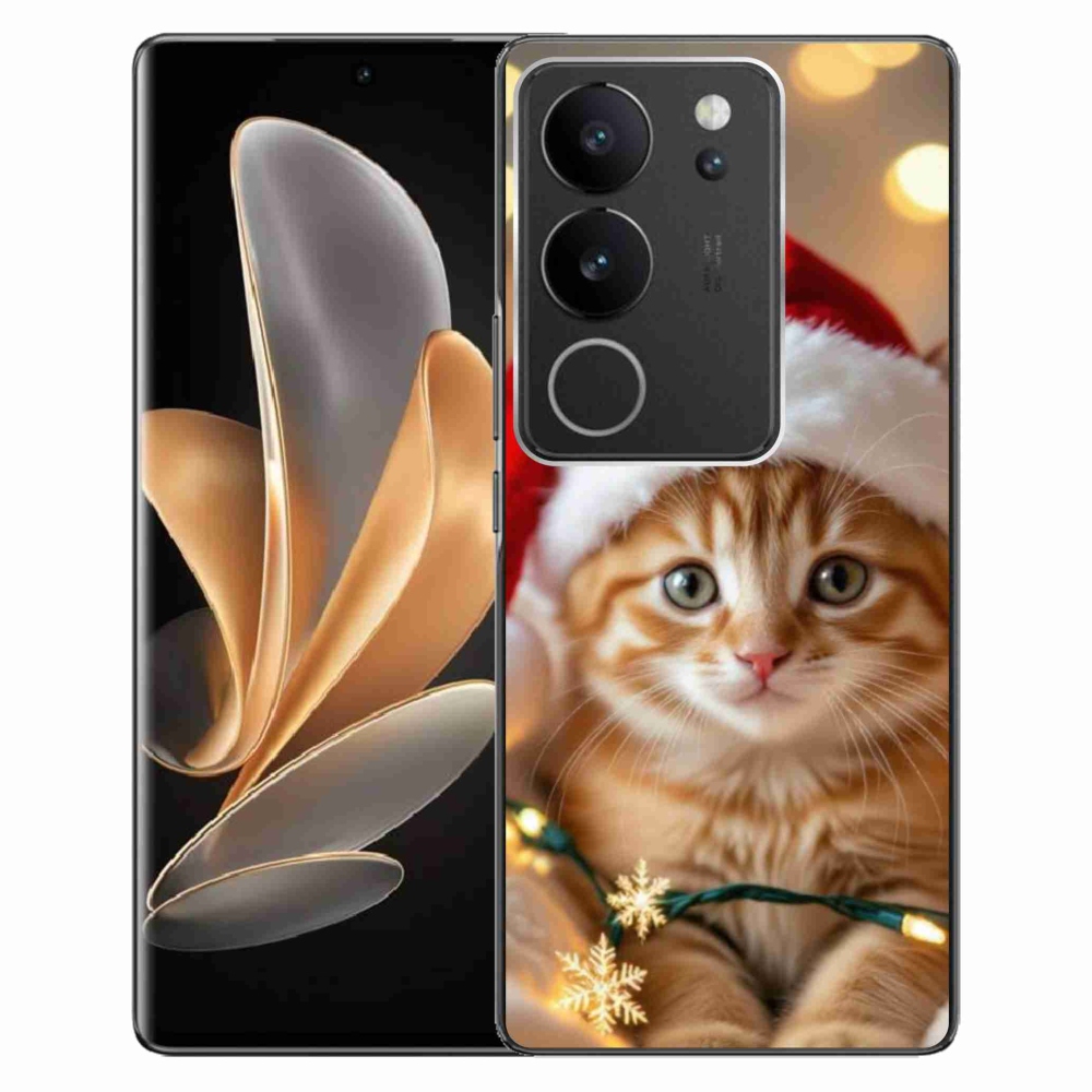 mmCase géltok a Vivo V29 5G-hez – karácsonyi cica