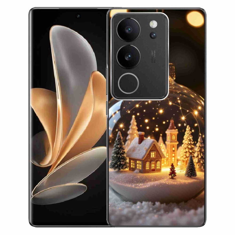 mmCase géltok a Vivo V29 5G-hez – karácsonyi gömb 3