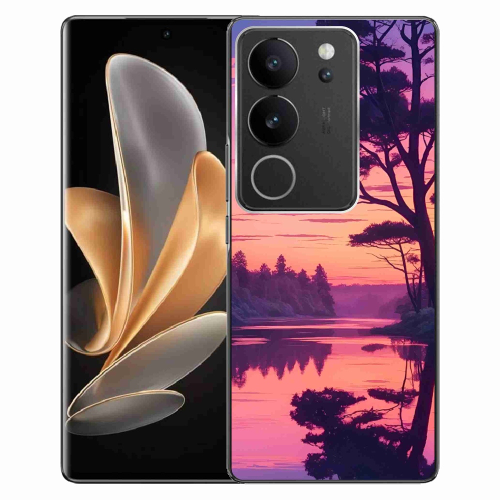mmCase géltok a Vivo V29 5G-hez – naplemente a tó felett