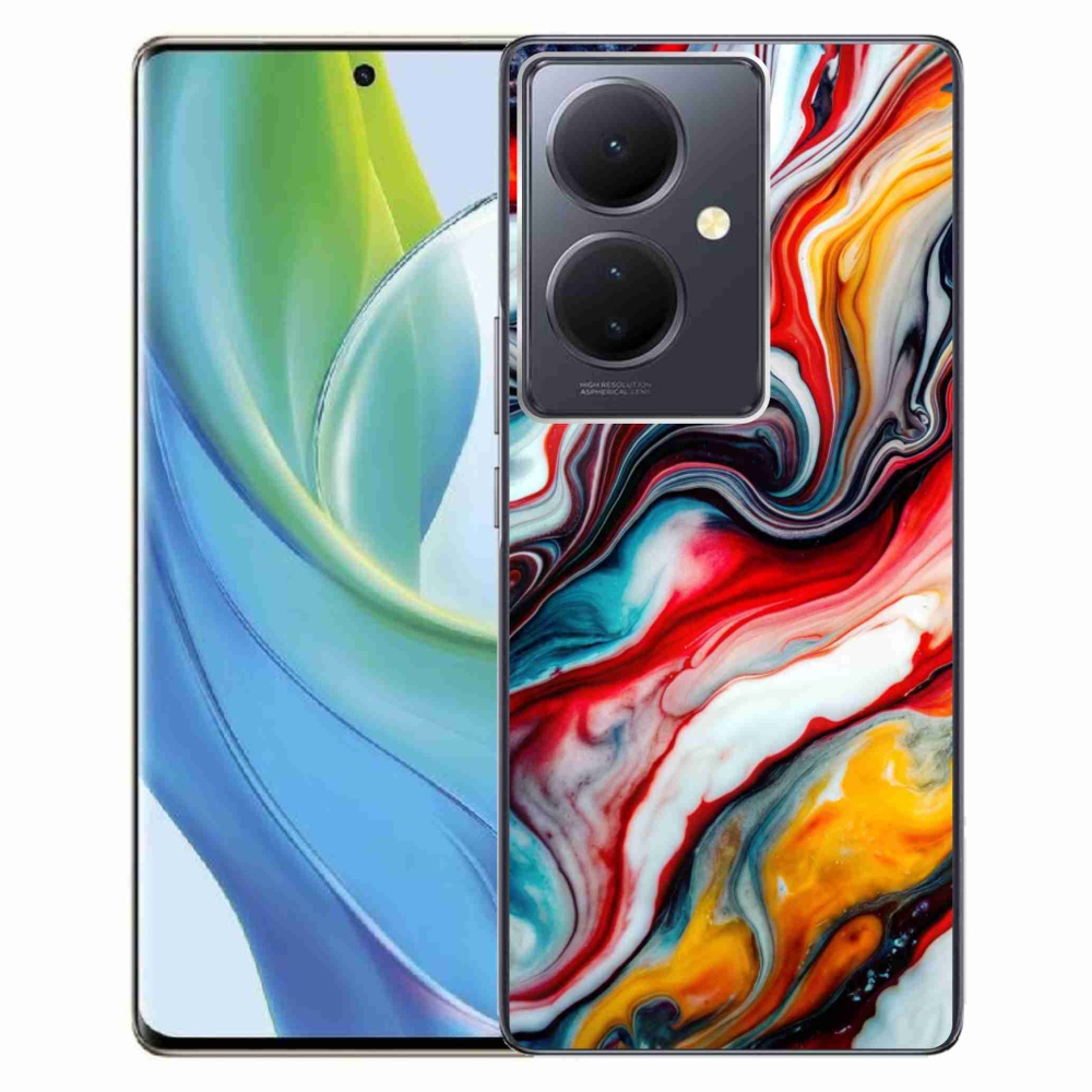 mmCase gélhuzat a Vivo V29 Lite 5G-hez – absztrakt motívum 35