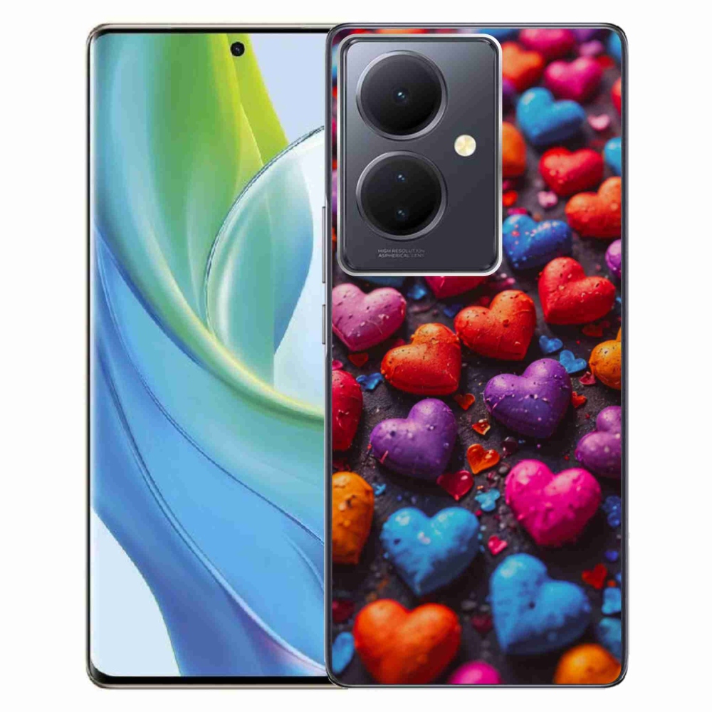 mmCase géltok a Vivo V29 Lite 5G-hez – színes szívek