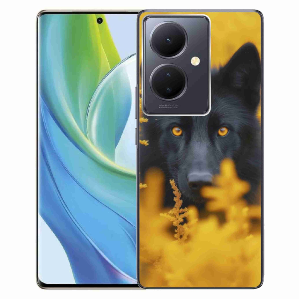mmCase géltok a Vivo V29 Lite 5G-hez – fekete farkas 2