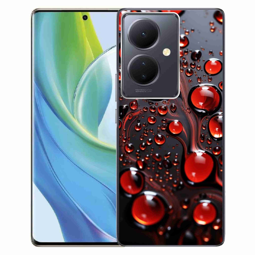 mmCase géltok a Vivo V29 Lite 5G-hez – piros cseppek 2
