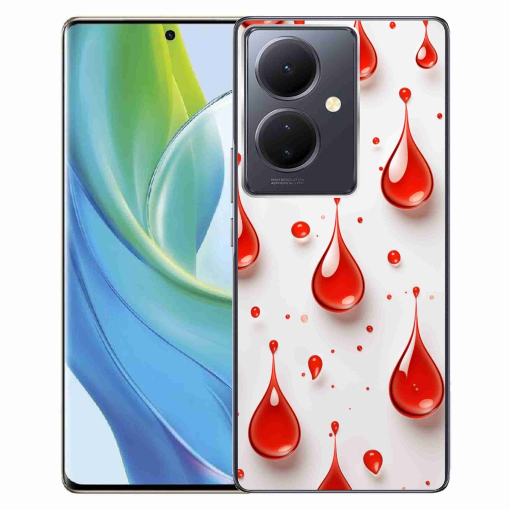 mmCase géltok a Vivo V29 Lite 5G-hez – piros cseppek