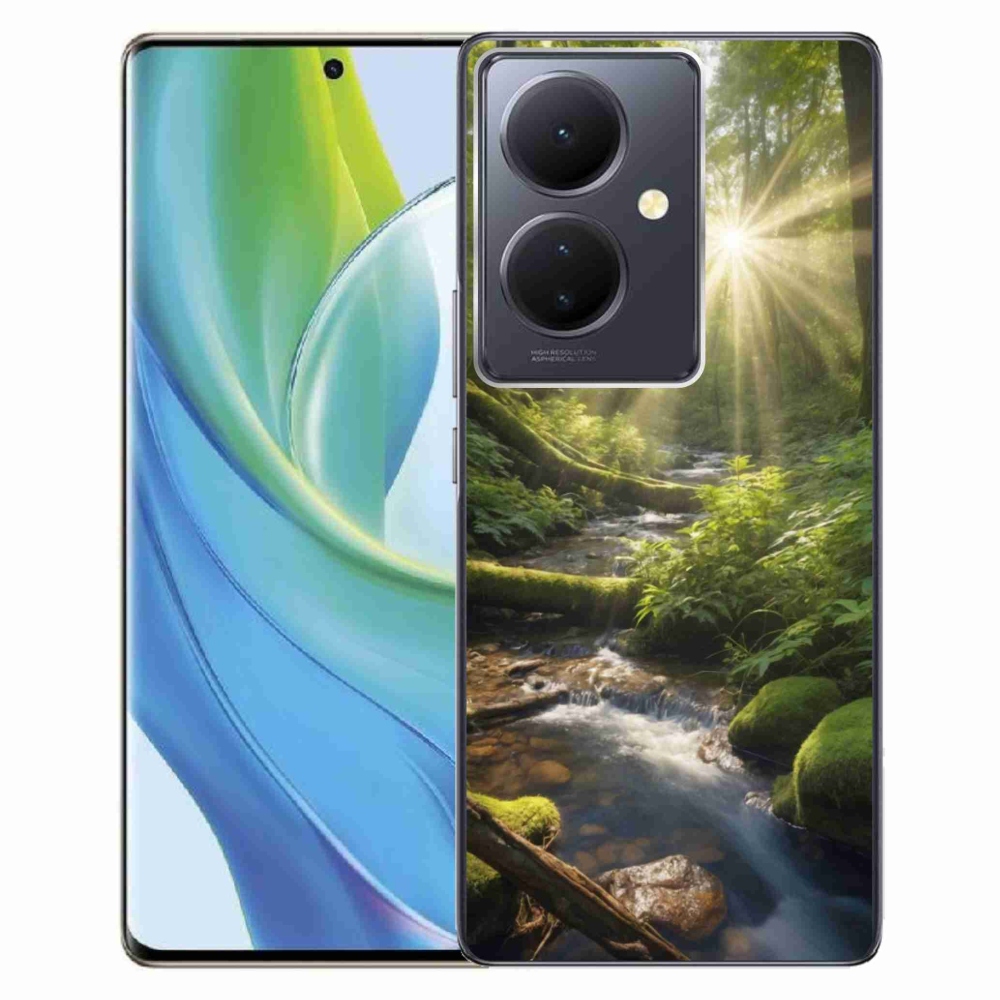 mmCase gélhuzat a Vivo V29 Lite 5G-hez – erdő mélye