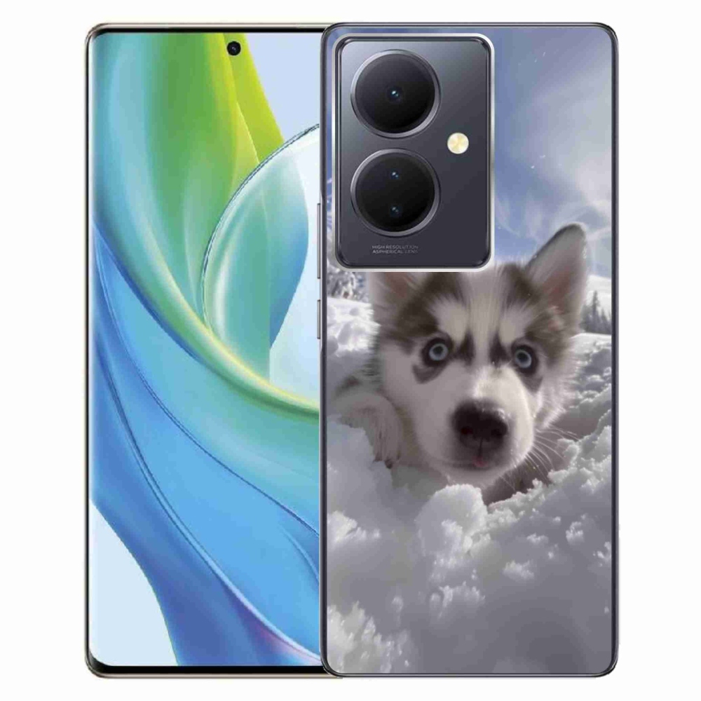 mmCase géltok a Vivo V29 Lite 5G-hez – husky a hóban