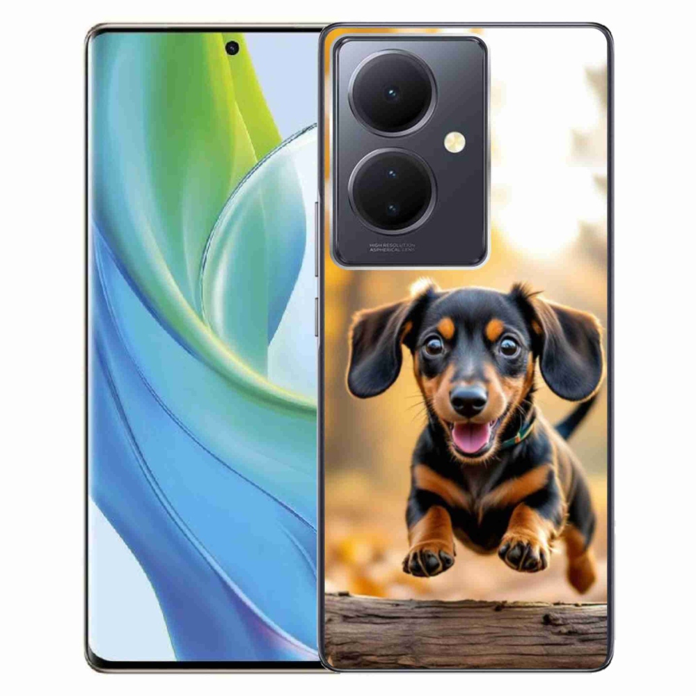mmCase gél tok a Vivo V29 Lite 5G-hez – dachshund 2
