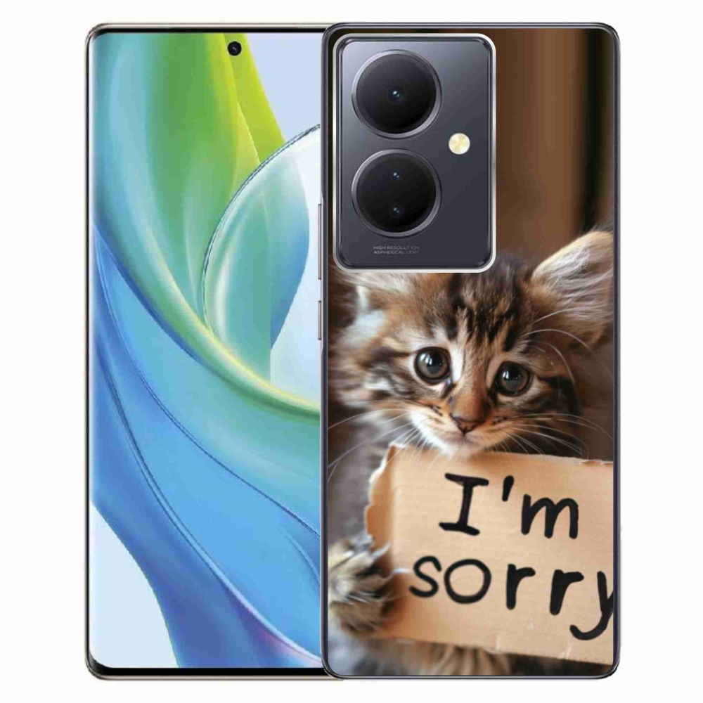 mmCase géltok a Vivo V29 Lite 5G-hez – macskás mintás