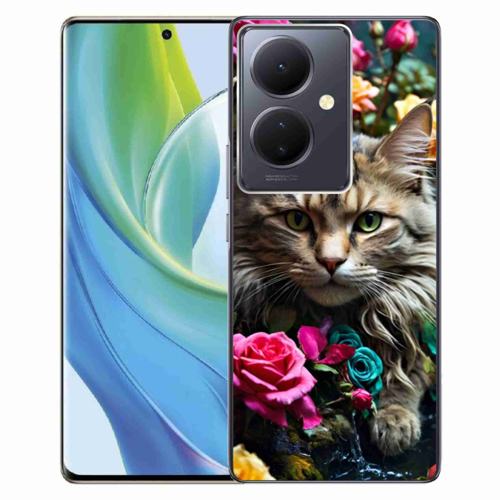 mmCase géltok a Vivo V29 Lite 5G-hez – macskás mintázat 2