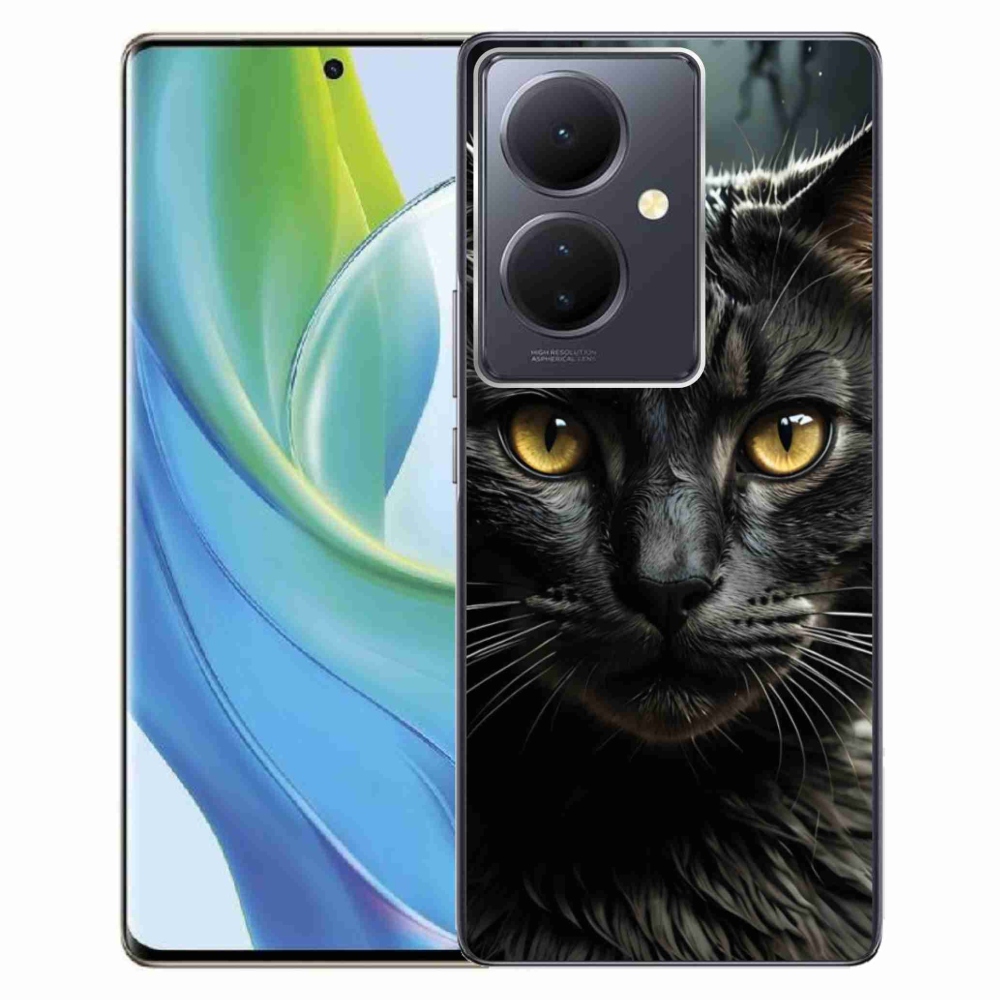 mmCase gélhuzat a Vivo V29 Lite 5G-hez – macskás mintázat 3