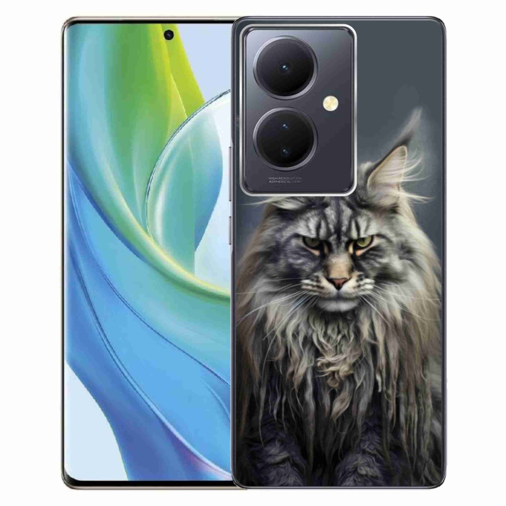 mmCase gélhuzat a Vivo V29 Lite 5G-hez – macskás mintázat 4