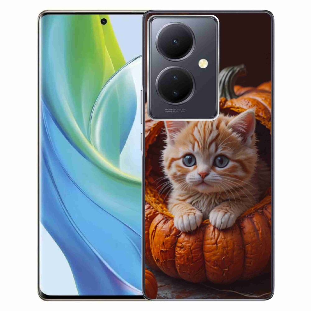 mmCase géltok a Vivo V29 Lite 5G-hez – cica és sütőtök 2