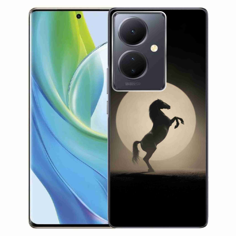mmCase gél tok a Vivo V29 Lite 5G-hez – ló sziluettje
