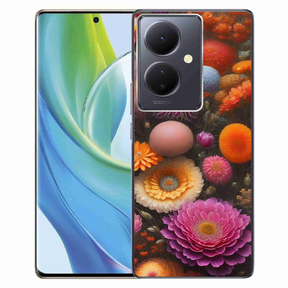 mmCase géltok a Vivo V29 Lite 5G-hez – virágkompozíció