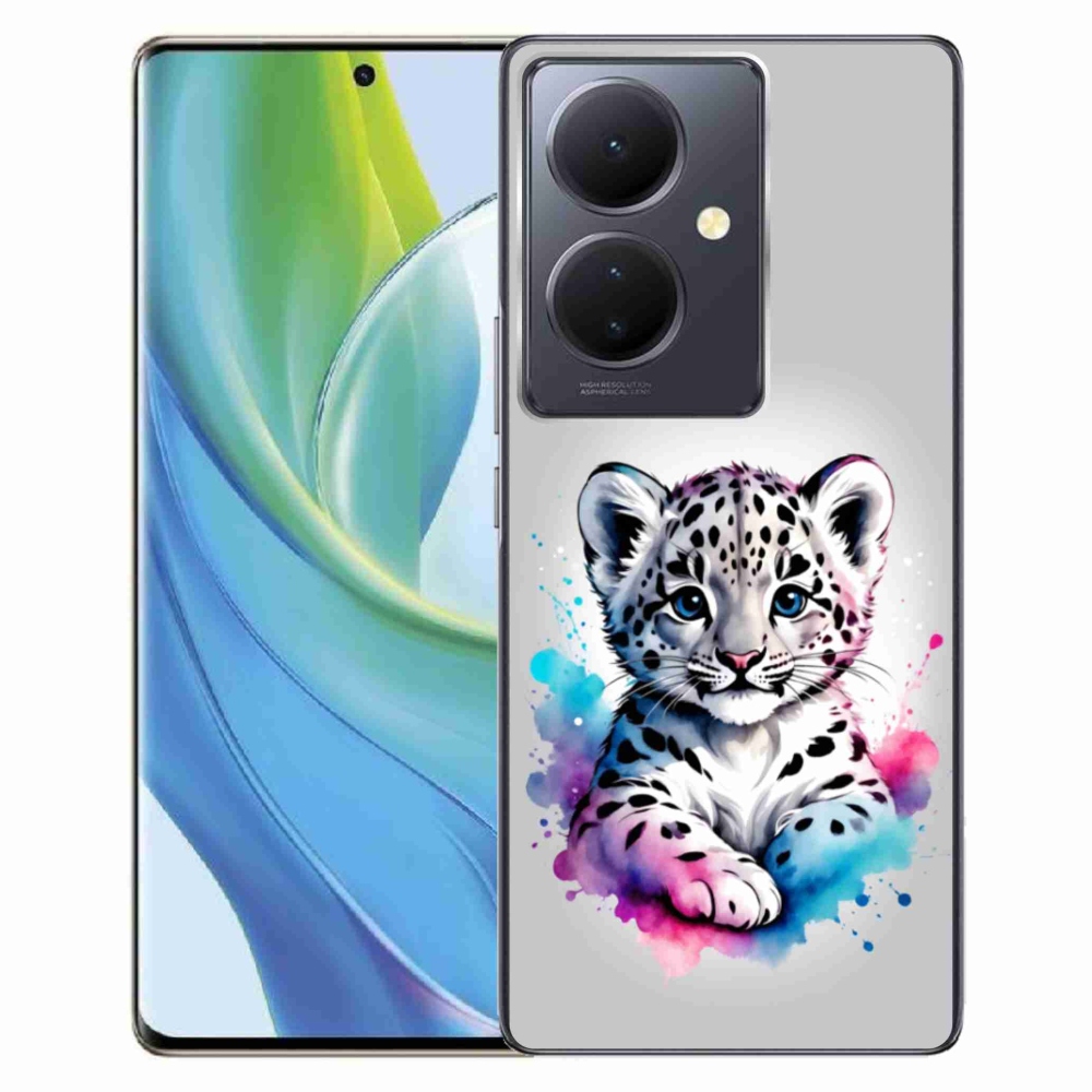 mmCase gélhuzat a Vivo V29 Lite 5G-hez – leopárdkölyök