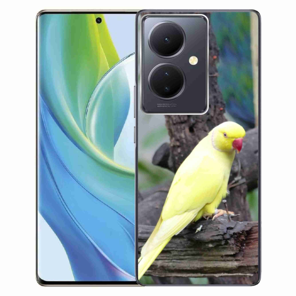mmCase géltok a Vivo V29 Lite 5G-hez – sárga alexandri papagáj